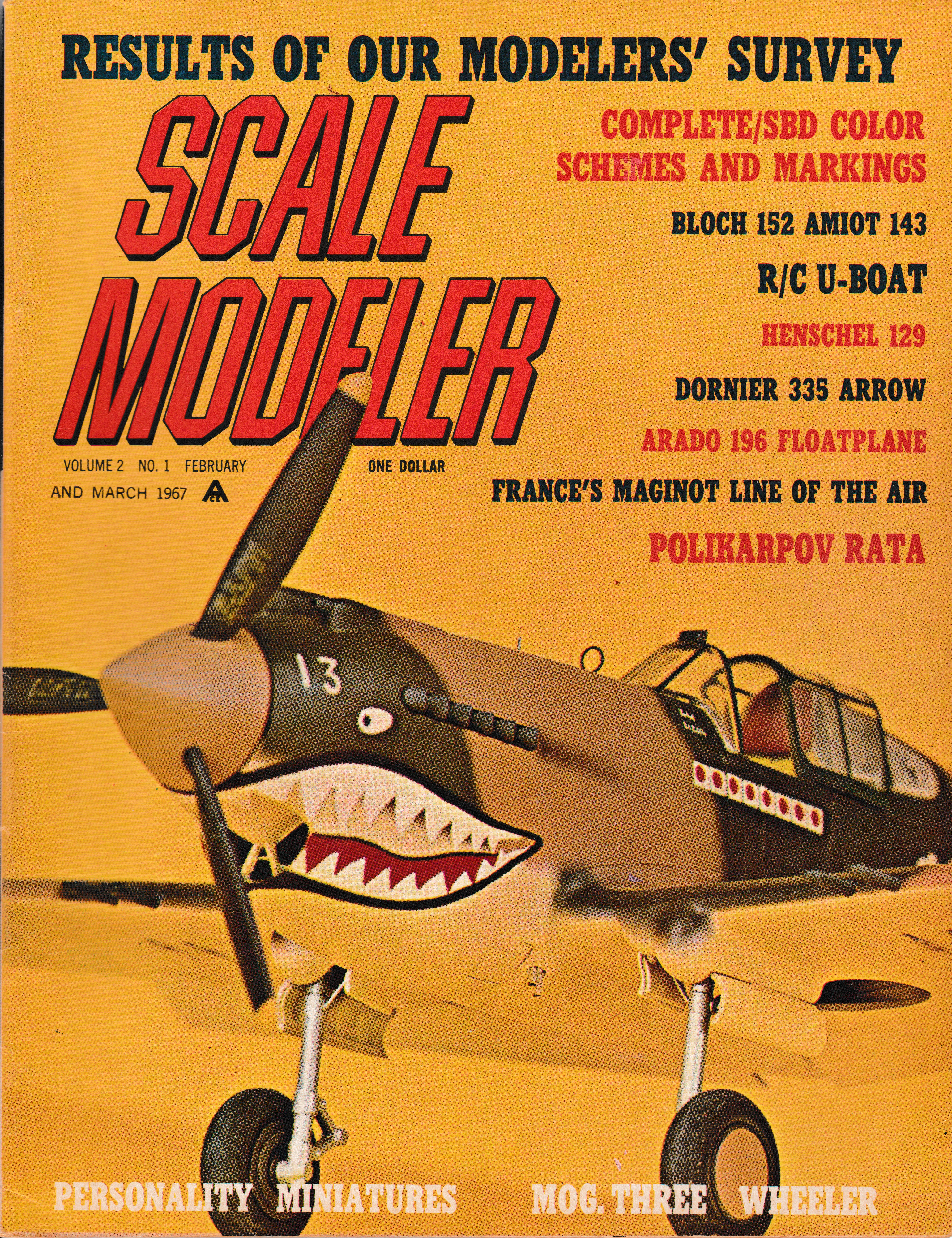 Scale Modeler Volume 2 Issue 1