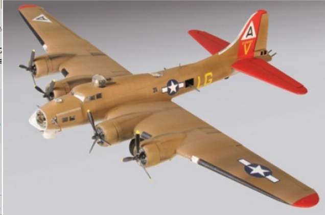 Lindberg B-17 G olive drab